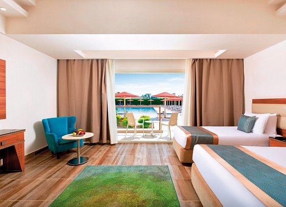 Pickalbatros Aqua Park Resort - Sharm El Sheikh - Wohnbeispiel Doppelzimmer Standard Poolblick (Zimmercodierungen DGP & DCP)