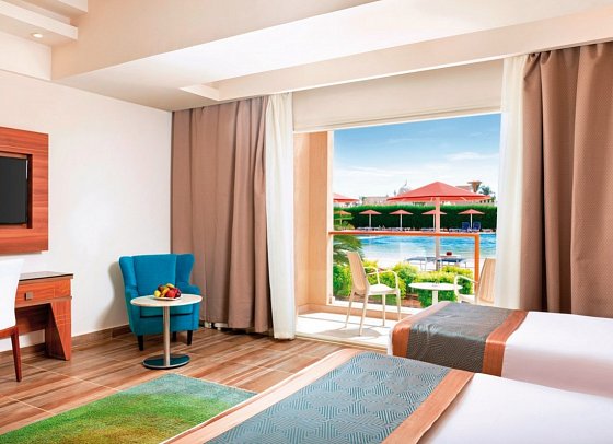 Pickalbatros Aqua Park Resort - Sharm El Sheikh - Wohnbeispiel Doppelzimmer Standard Poolblick (Zimmercodierungen DGP & DCP)