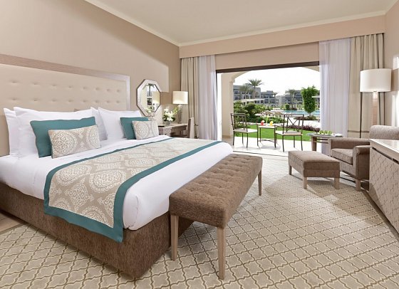 Steigenberger Alcazar - Wohnbeispiel Doppelzimmer Superior Poolblick (Zimmercodierungen DSP & DCP)