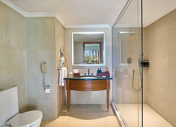 Swissôtel Sharm El Sheikh All Inclusive Collection - Beispiel Bad Doppelzimmer Deluxe Aqua (Zimmercodierungen DD4 & DC1)