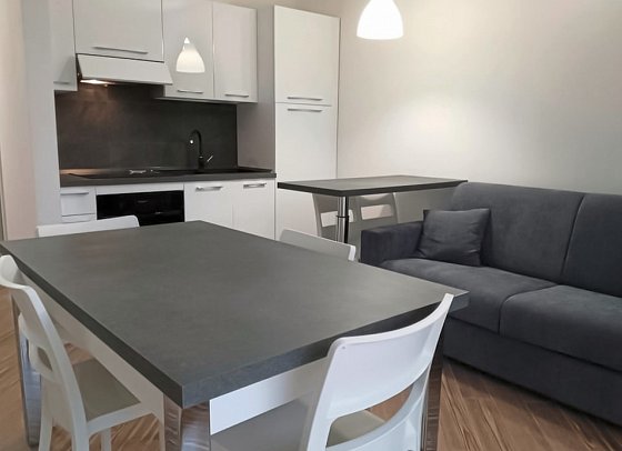 Residence La Taverna - Wohnbeispiel Appartement Superior (Zimmercodierungen AS1 & OS1)
