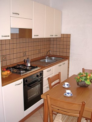 Residence La Taverna - Wohnbeispiel Appartement (Zimmercodierungen AB1 & OB1)