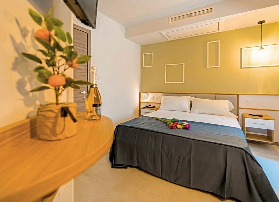 Eliseo Palace Tropea - Wohbeispiel Doppelzimmer (Zimmercodierung DB1)