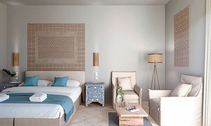 Ninfe Saracene - Wohnbeispiel Doppelzimmer (Zimmercodierungen DF1 & DS1)