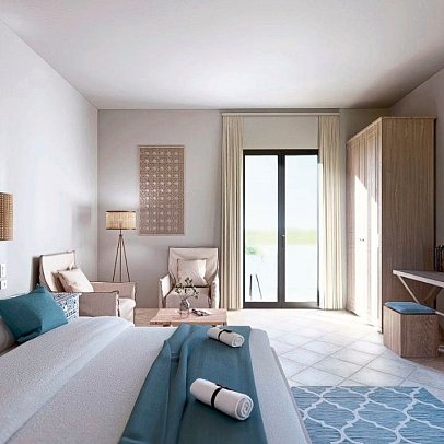 Ninfe Saracene - Wohnbeispiel Doppelzimmer (Zimmercodierungen DF1 & DS1)