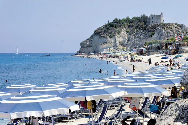 Hotel Santa Lucia - Strand in Tropea