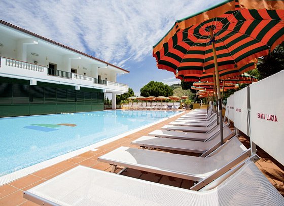 Hotel Santa Lucia - Poolbereich