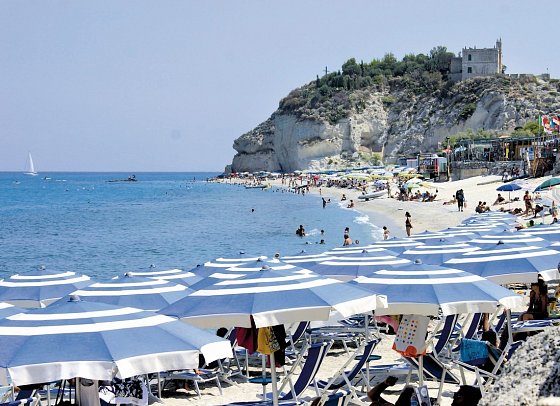 Hotel Santa Lucia - Strand in Tropea