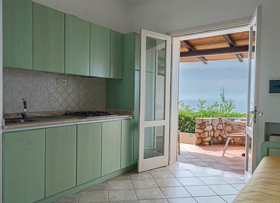 Cala di Volpe - Wohnbeispiel Appartment 1 Schlafzimmer Meerblick (Zimmercodierung A1M)