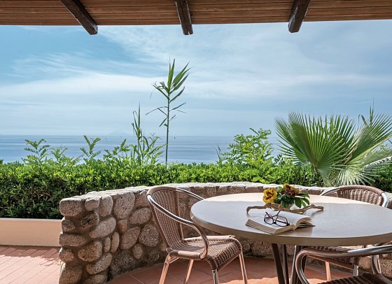 Cala di Volpe - Wohnbeispiel Appartment 1 Schlafzimmer Meerblick (Zimmercodierung A1M)