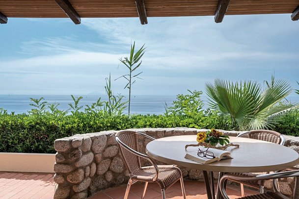 Cala di Volpe - Wohnbeispiel Appartment 1 Schlafzimmer Meerblick (Zimmercodierung A1M)