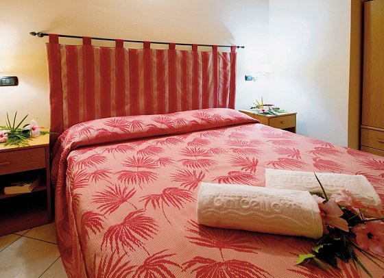 Tonicello Resort & Spa - Wohnbeispiel Doppelzimmer Superior (Zimmercodierung DS1)
