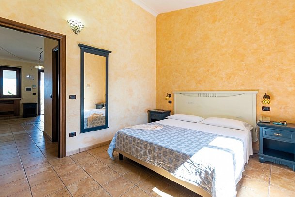 Borgo Donna-Canfora - Wohnbeispiel Apartement 1 Schlafzimmer (Zimmercodierung AB1)