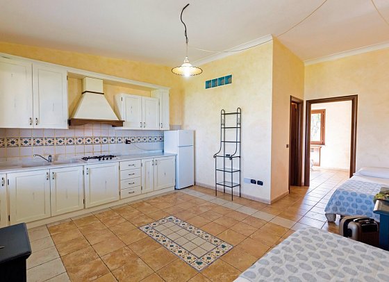 Borgo Donna-Canfora - Wohnbeispiel Apartement 1 Schlafzimmer (Zimmercodierung AB1)