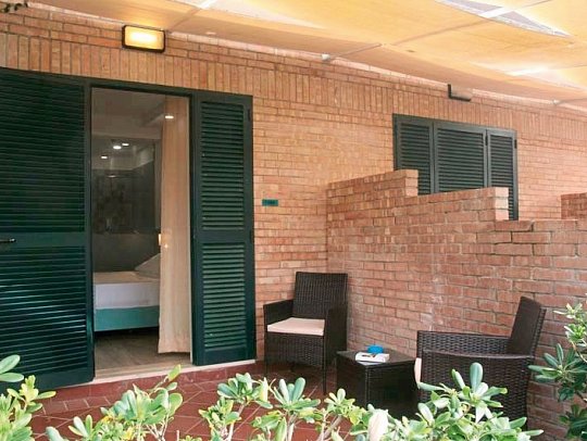 Resort Sciabache - Wohnbeispiel Suite Standard (Zimmercodierung WG1)