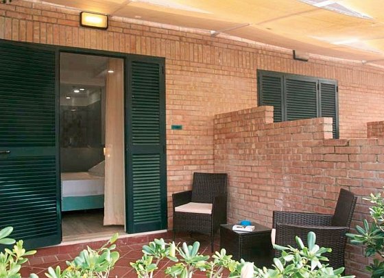 Resort Sciabache - Wohnbeispiel Suite Standard (Zimmercodierung WG1)
