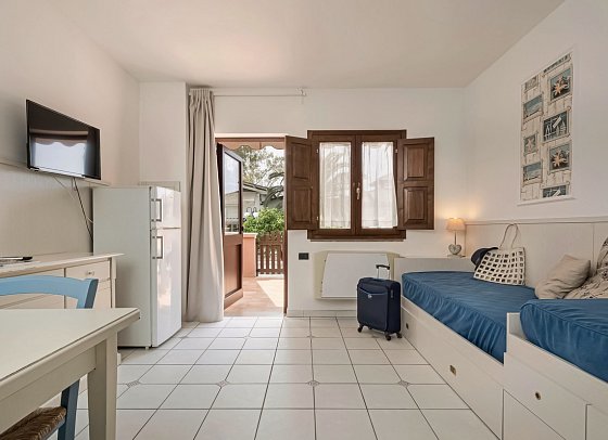 Salice Club Resort - Wohnbeispiel Appartement 1 Schlafzimmer (Zimmercodierung AB1)