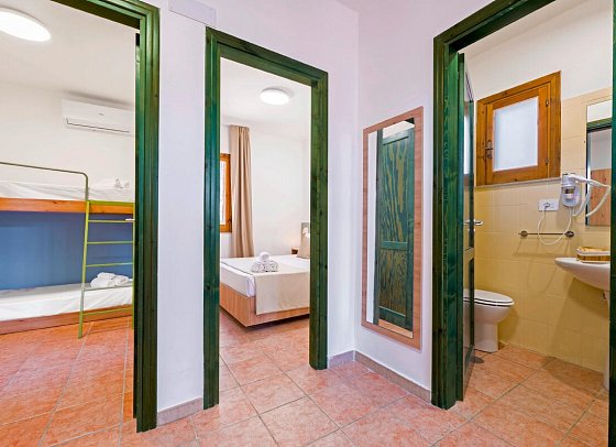 Caladune Resort - Wohnbeispiel Familien Bungalow (Zimmercodierung BB2)
