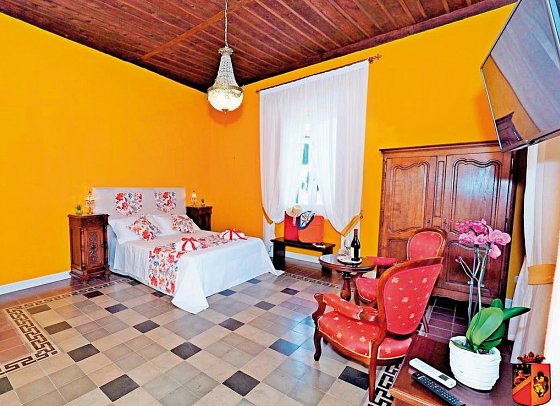 Palazzo Toraldo Di Francia - Wohnbeispiel Doppelzimmer (Zimmercodierung DB1)