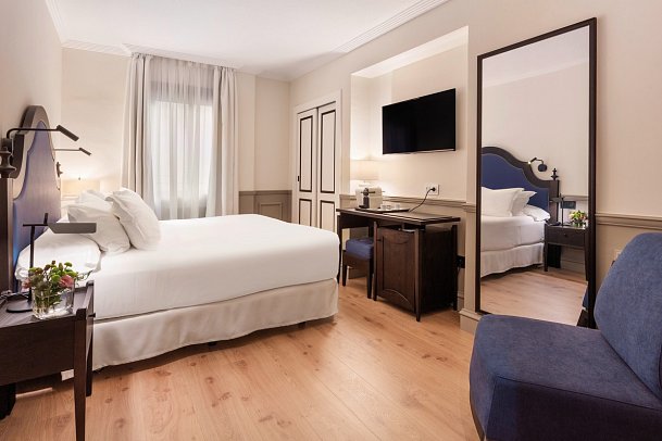 H10 Corregidor Boutique Hotel - Wohnbeispiel Doppelzimmer Standard (Zimmercodierungen DG1 & DB1)