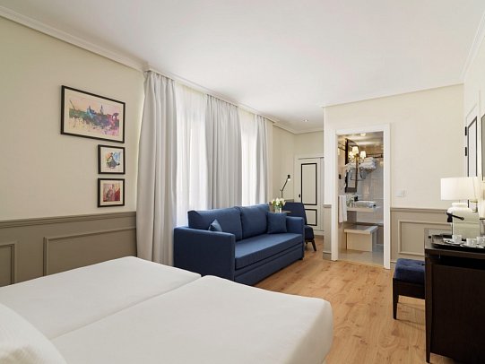 H10 Corregidor Boutique Hotel - Wohnbeispiel Dreibettzimmer (Zimmercodierung TB1)