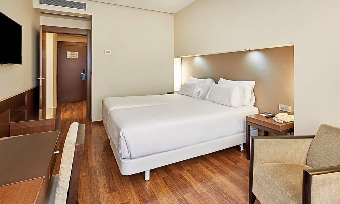NH Sevilla Plaza de Armas - Wohnbeispiel Doppelzimmer (Zimmercodierung DB1)