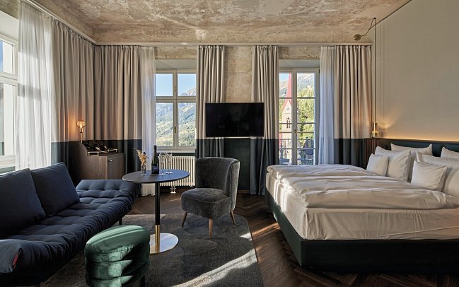A-ROSA Straubinger Grand Hotel - Wohnbeispiel Juniorsuite (Zimmercodierungen JB1, JB2 & JB3)