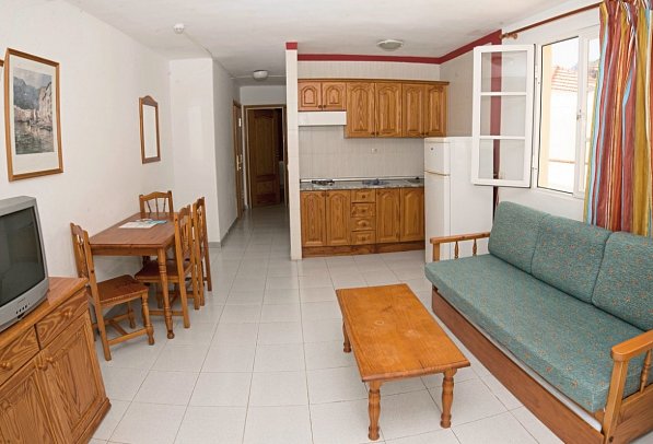 Apartamentos Checkin Laurisilva - Wohnbeispiel Appartement 1 Schlafzimmer (Zimmercodierung AB1)