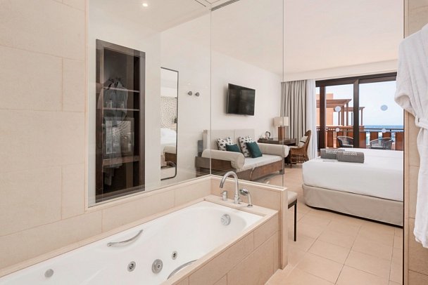 Barceló Tenerife - Wohnbeispiel Doppelzimmer seitl. Meerblick (Zimmercodierung DBN)