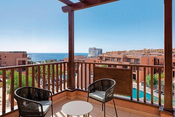 Barceló Tenerife - Wohnbeispiel Doppelzimmer seitlicher Meerblick (Zimmercodierung DBN)