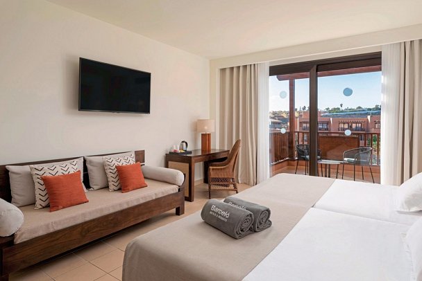 Barceló Tenerife - Wohnbeispiel Doppelzimmer seitlicher Meerblick (Zimmercodierung DBN)