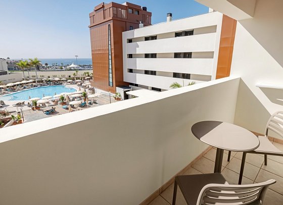 AluaSoul Costa Adeje - Wohnbeispiel Doppelzimmer Superior Poolblick (Zimmercodierung DSP)