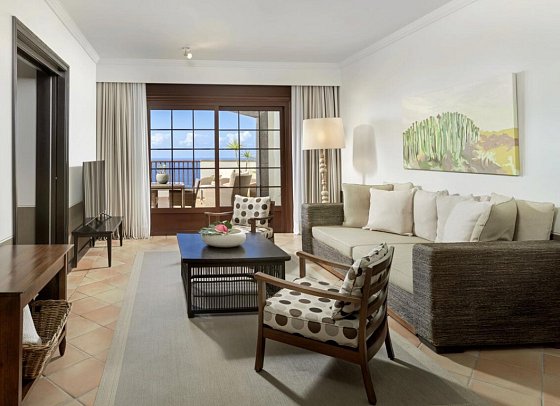 Hacienda del Conde Meliá Collection Golf & Spa - Wohnbeispiel Juniorsuite Meerblick (Zimmercodierungen JBM & JPM)