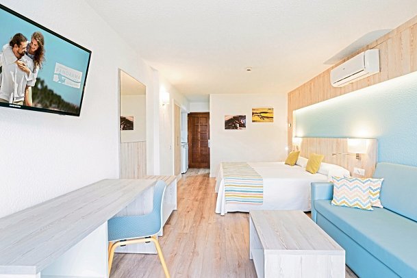 HOVIMA Panorama - Wohnbeispiel Studio Komfort (Zimmercodierungen SF1 & SF2)