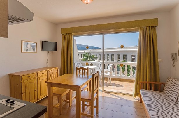 Charco del Conde - Wohnbeispiel Studio Poolblick (Zimmercodierung SBP)