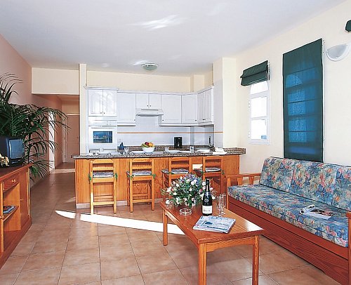 Jardín del Conde - Wohnbeispiel Appartement 1 Schlafzimmer (Zimmercodierung AB1)