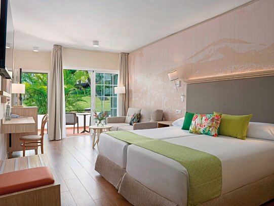 Jardín Tecina - Wohnbeispiel Doppelzimmer Oasis Gartenblick (Zimmercodierung DBG)