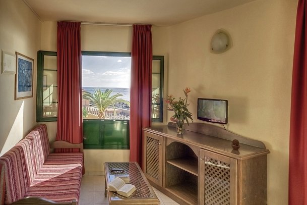 Tres Palmeras - Wohnbeispiel Apt. 1 Schlafzimmer Meerblick (Zimmercodierung ABM)