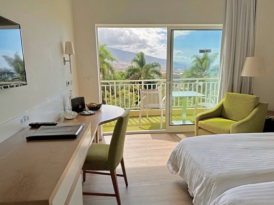 Tigaiga - Wohnbeispiel Doppelzimmer Bergseite (Zimmercodierung D1D)