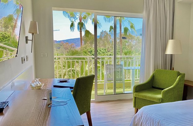 Tigaiga - Wohnbeispiel Doppelzimmer Taoro Parkblick (Zimmercodierungen D1G & DP1)