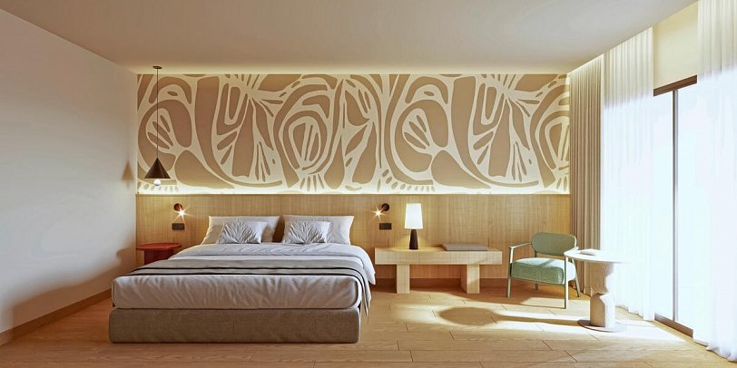 Bahia Principe Explore Costa Adeje - Doppelzimmer teilweise Meerblick Kingsize-Bett Sofabett (Zimmercodierungen DX1, DXN & JX2)