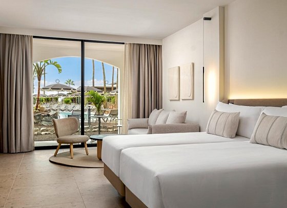 Bahia Principe Escape Tenerife - Wohnbeispiel Juniorsuite Deluxe 2 Doppelbetten (Zimmercodierung JX4)