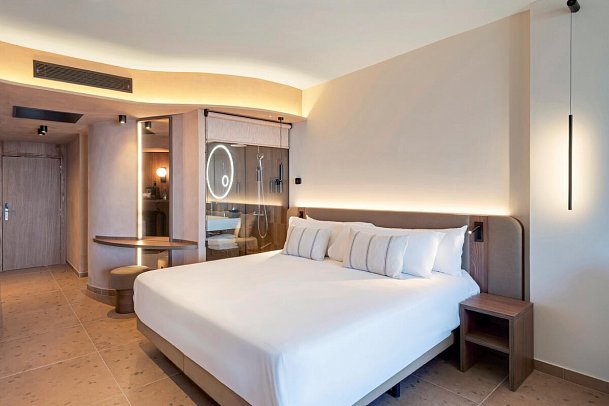 Bahia Principe Escape Tenerife - Wohnbeispiel Juniorsuite Deluxe teilweise Meerblick Kingsize-Bett (Zimmercodierung JX5)