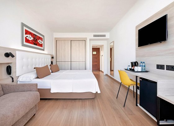Alexandre Hotel Gala - Wohnbeispiel Doppelzimmer Standard (Zimmercodierungen DP1, DG1 & DC1)
