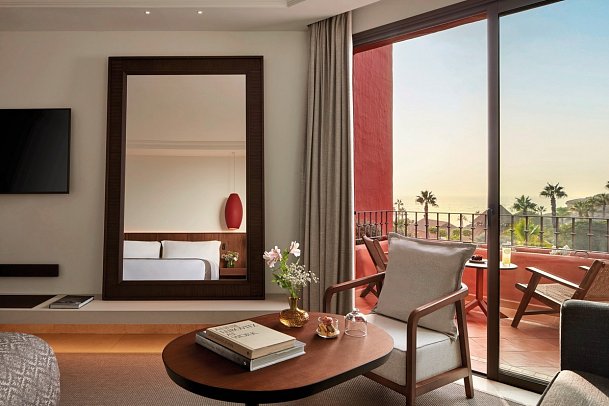 Tivoli La Caleta Tenerife Resort - Wohnbeispiel Doppelzimmer Premium seitl. Meerblick (Zimmercodierung DMN)