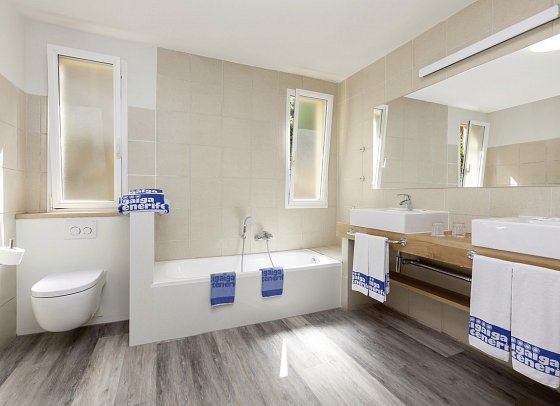 Tigaiga Suites - Wohnbeispiel Appartement 2 Schlafzimmer seitlicher Meerblick (Zimmercodierung OBN)