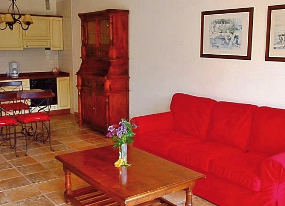 Playa de los Roques - Wohnbeispiel Appartement 1 Schlafzimmer Meerblick (Zimmercodierung AB1)