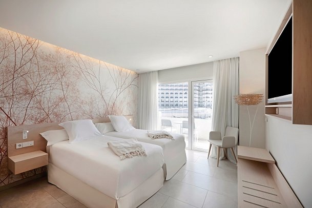 Iberostar Selection Sábila - Wohnbeispiel Doppelzimmer Star Prestige seitl. Meerblick (Zimmercodierungen DO1 & DO2)