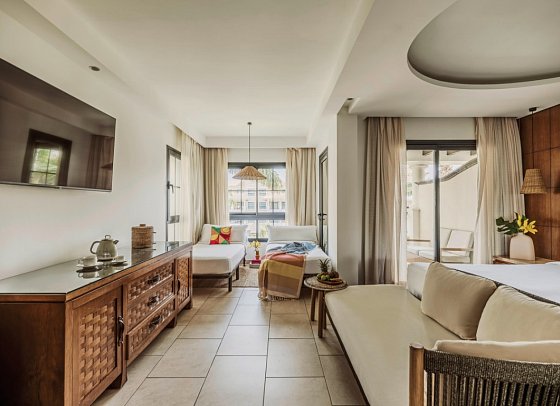 Gran Meliá Palacio de Isora - Wohnbeispiel Doppelzimmer Deluxe Familie (Zimmercodierungen DX1 & DX2)