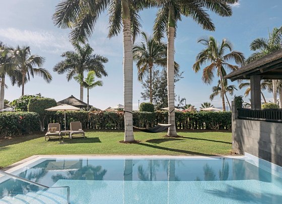 Gran Meliá Palacio de Isora - Wohnbeispiel Red Level Villa privater Pool (Zimmercodierungen VB1 & VB2)